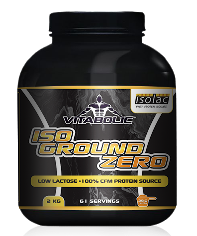 Nutritie sportiva - Izolat proteic, Vitabolic , ISO Ground Zero CFM, 2Kg, pudra proteica