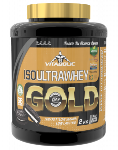 Nutritie sportiva - Izolat proteic, Vitabolic , ISO UltraWhey Gold, 2Kg, pudra proteica