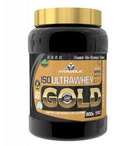 Izolat - Izolat proteic, Vitabolic, ISO UltraWhey Gold, 900 de grame, pudra proteica