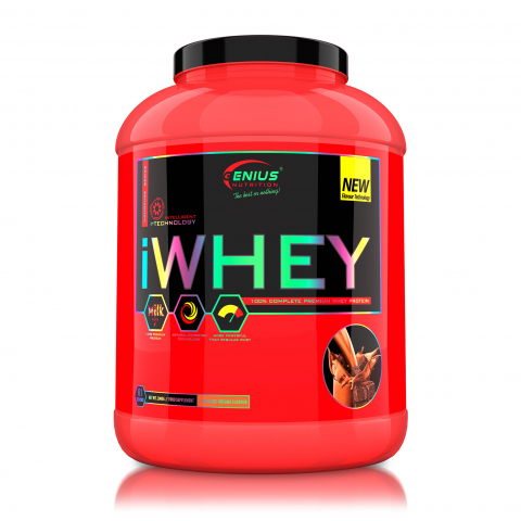Concentrat - Concentrat proteic, Genius Nutrition, iWhey, 2kg, pudra proteica