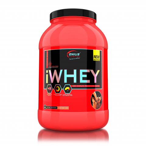 Concentrat - Concentrat proteic, Genius Nutrition, iWhey, 900 de grame, pudra proteica