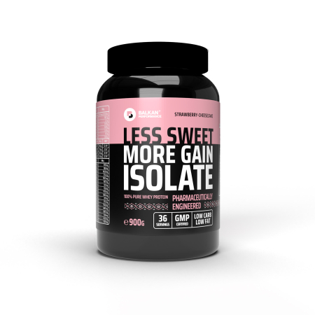 Proteina - Izolat proteic, Balkan Pharmaceuticals, 100% Pure Whey Isolate, 900 grame, pudra proteica