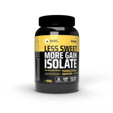 Izolat - Izolat proteic, Balkan Pharmaceuticals, 100% Pure Whey Isolate, 900 grame, pudra proteica