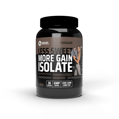 Izolat - Izolat proteic, Balkan Pharmaceuticals, 100% Pure Whey Isolate, 900 grame, pudra proteica