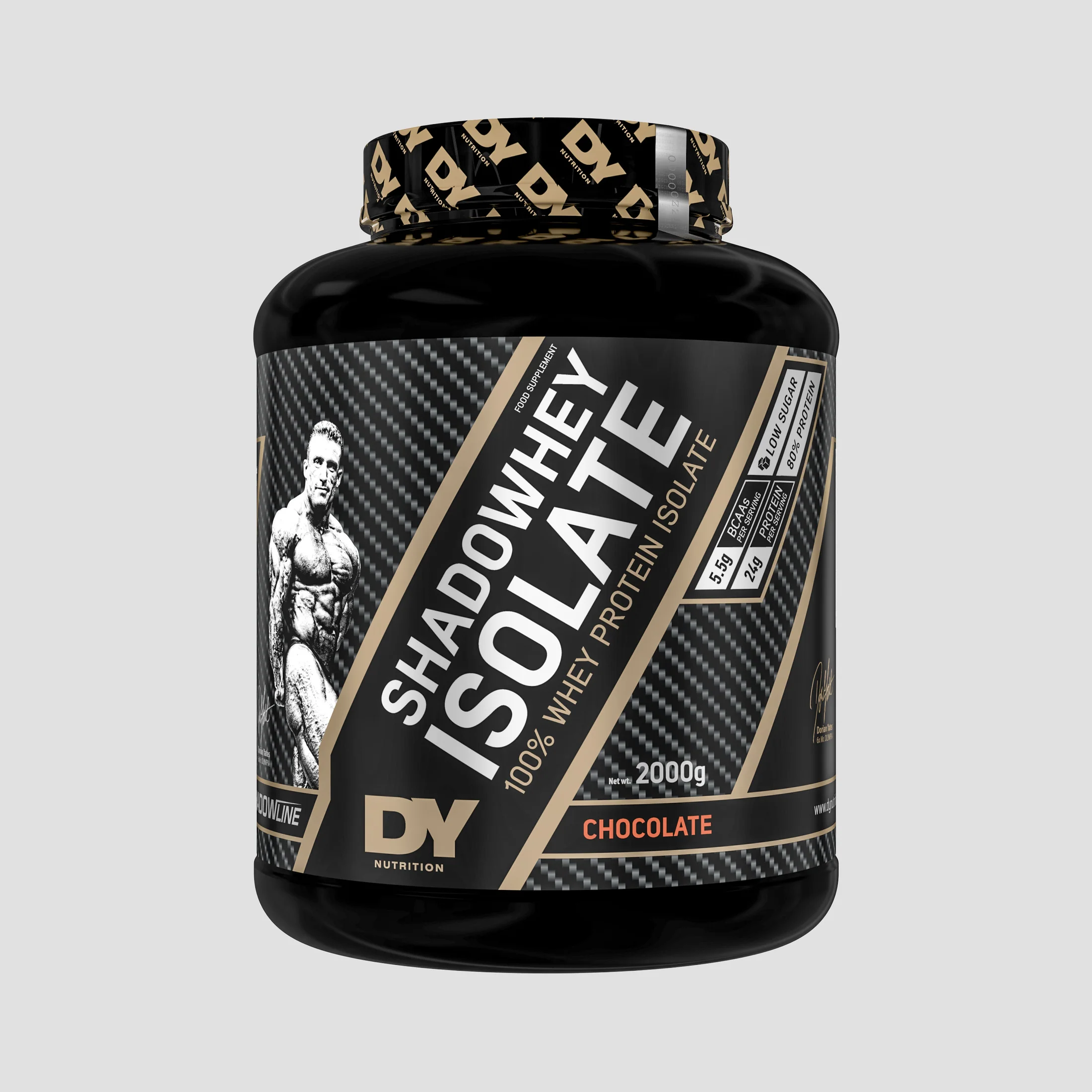 Proteina - Izolat proteic din zer, DY Nutrition, Shadowhey Isolate, 2kg, pudra proteica
