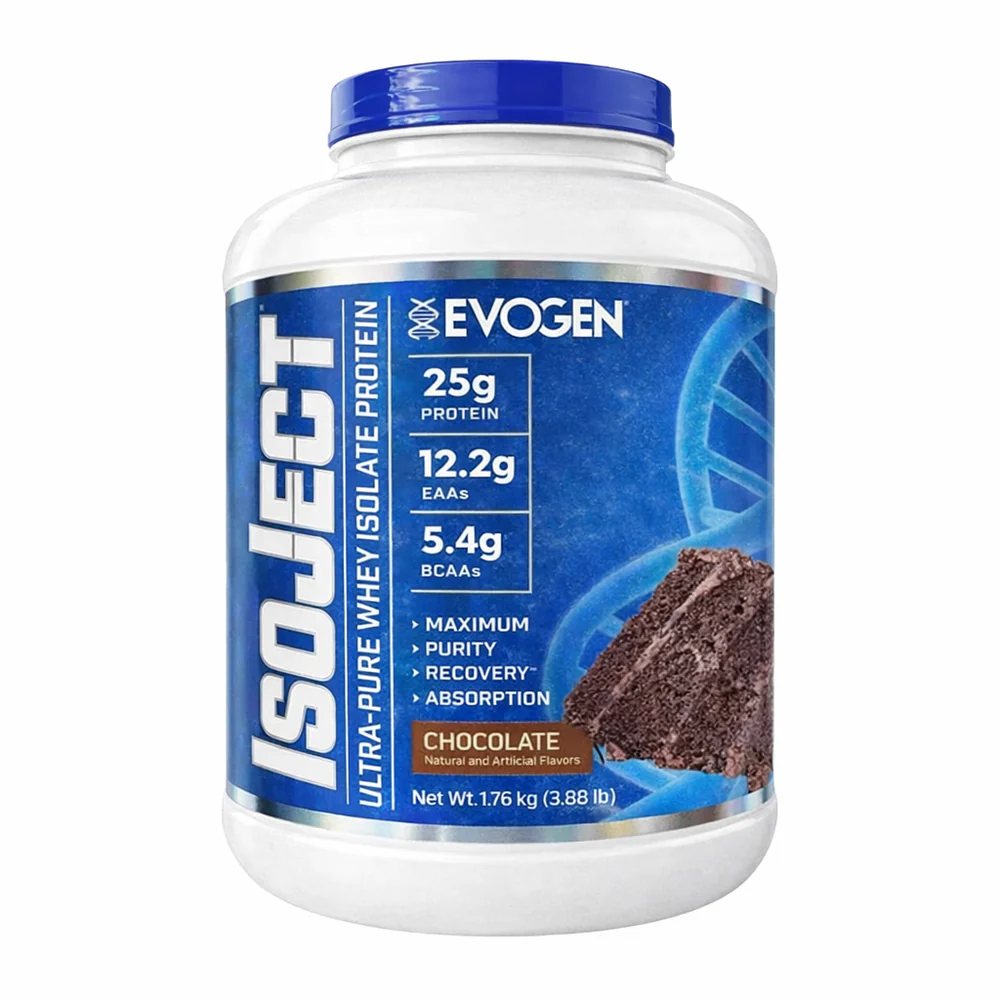 Izolat - Izolat proteic, Evogen, IsoJect, 1.8kg, pudra proteica
