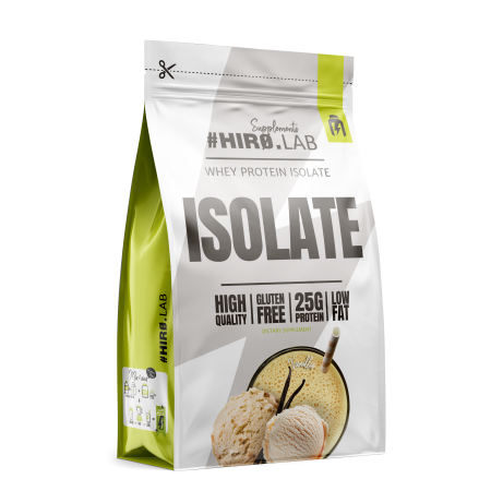 Proteina - Izolat proteic, Hiro.Lab, Whey protein isolate, 700 de grame, pudra proteica