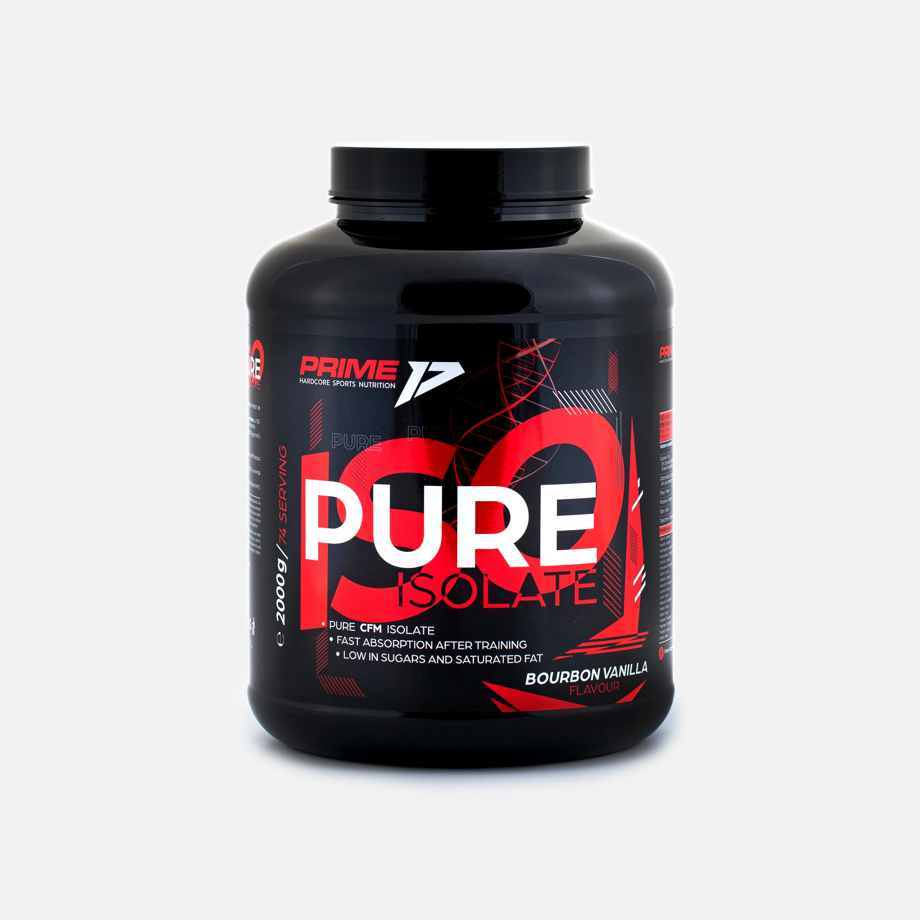 Izolat - Izolat proteic, Prime, Pure Isolate, 2kg, pudra proteica