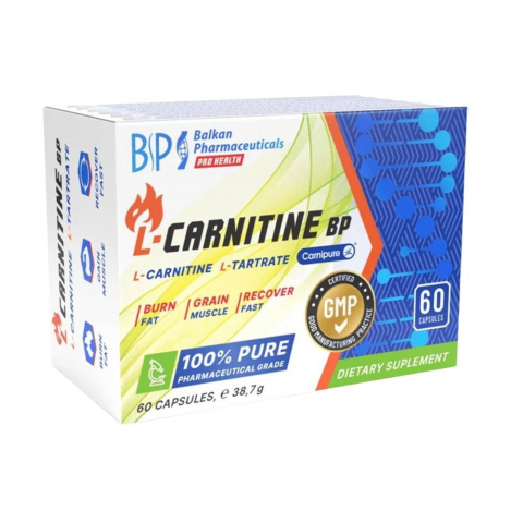 Slabire si definire - Carnitina, Balkan Pharmaceuticals, L-Carnitine BP, 60 de capsule