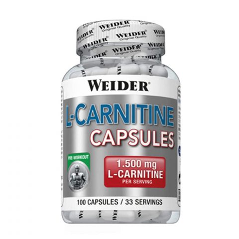 Slabire si definire - Carnitina, Weider, L-Carnitine, 100 de capsule