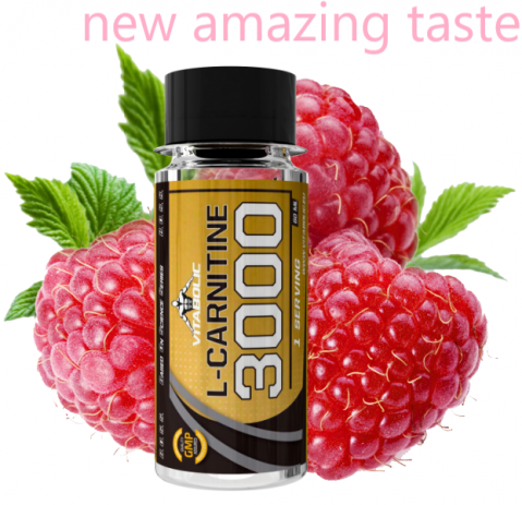 Carnitina, Vitabolic, L-Carnitine 3000, shot de 60ml [2]