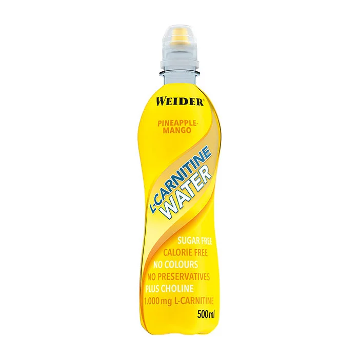 Carnitina - Carnitina lichida, Weider, L-Carnitine Water, sticla de 500 ml