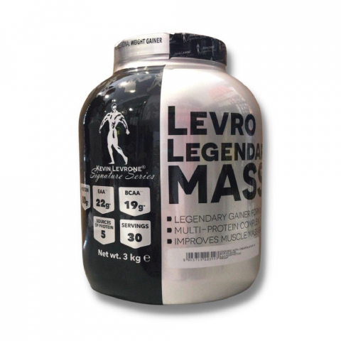 Gainer - Gainer, Kevin Levrone, Levro Legendary Mass, 3kg, pudra proteica