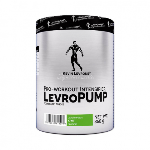 Cu cofeina - Pre-workout, Kevin Levrone, Levro Pump, 360 de grame, pudra