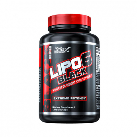 Slabire si definire - Arzator de grasimi, Nutrex, Lipo 6 Black, 120 de capsule