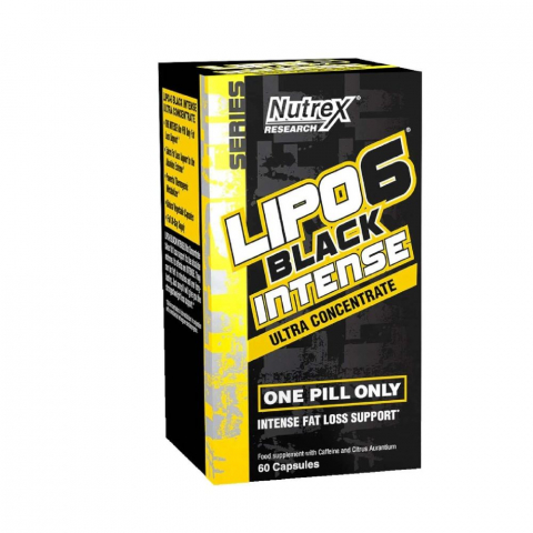 Slabire si definire - Arzator de grasimi, Nutrex, Lipo 6 Black Intense Ultra Concentrate, 60 de capsule