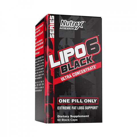 Slabire si definire - Arzator de grasimi, Nutrex, Lipo 6 Black Ultra Concentrate, 60 de capsule