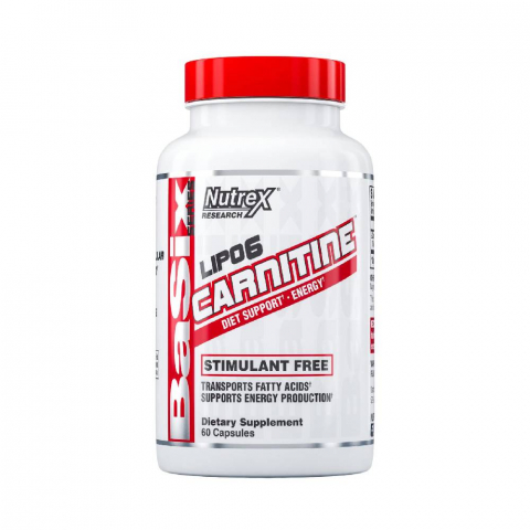 Slabire si definire - Arzator de grasimi, Nutrex, Lipo 6 Carnitine, 60 de capsule