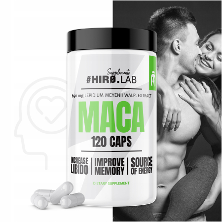 Maca, Hiro Lab, 120 de capsule [4]