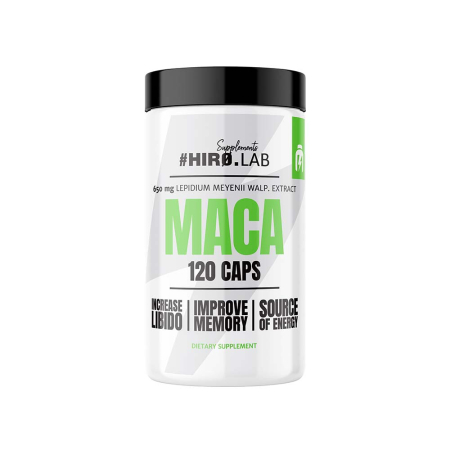 Longevitate - Maca, Hiro Lab, 120 de capsule