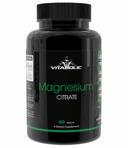 Magneziu - Citrat de magneziu, Vitabolic, Magnesium Citrate, 60 de tablete