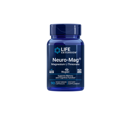 Magneziu - Magneziu Treonat, Life Extension, Neuro-Mag Magnesium L-Threonate, 90 de capsule