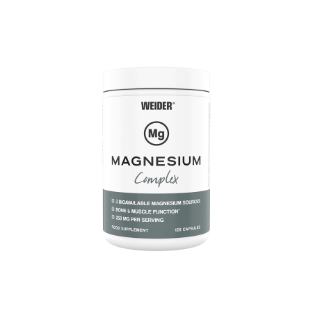 Vitamine si minerale - Magneziu, Weider, Magnesium Complex, 120 de capsule