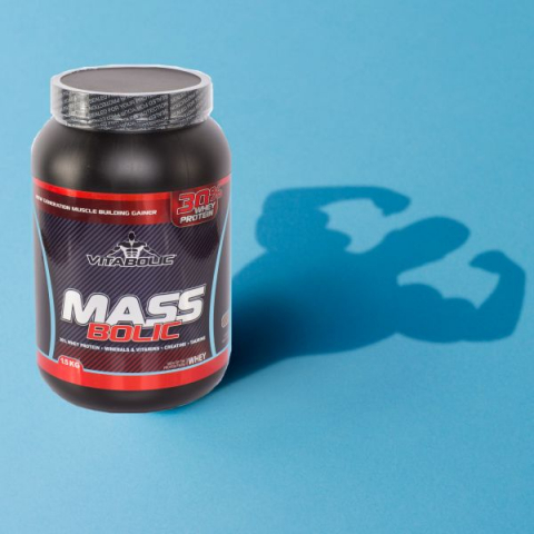 Gainer, Vitabolic, MassBolic, 1.5kg, pudra proteica [2]