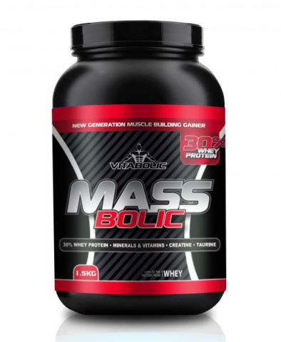 Gainer - Gainer, Vitabolic, MassBolic, 1.5kg, pudra proteica