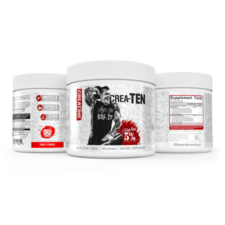 Matrice de creatina, 5% Rich Piana, Crea-Ten, 225 de grame, pudra [1]