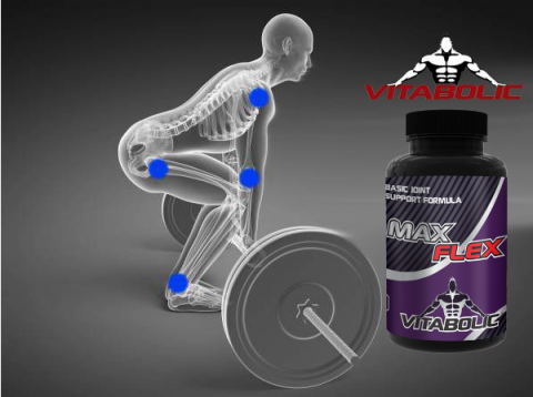 Supliment pentru artriculatii, Vitabolic, Max Flex, 90 de capsule [1]