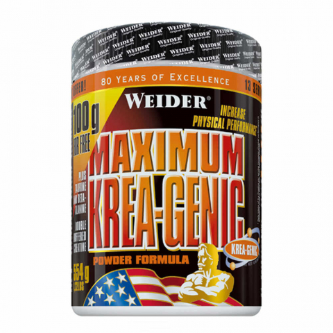 Creatina - Creatina, Weider, Maximum KREA-GENIC Powder, 554 de grame, pudra