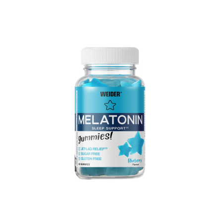 Relaxare si somn - Melatonina, Weider, Melatonin Gummies - Sleep Support, 60 de jeleuri