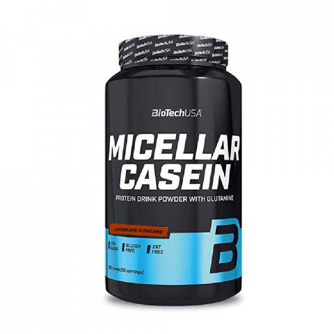Blend proteic - Cazeina micelara, Biotech USA, Micellar Casein, 908 grame, pudra proteica