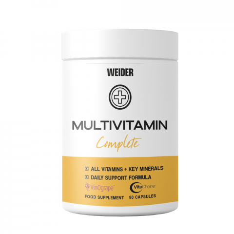 Sanatate generala - Complex de vitamine, Weider, Multivitamin Complete, 90 de capsule