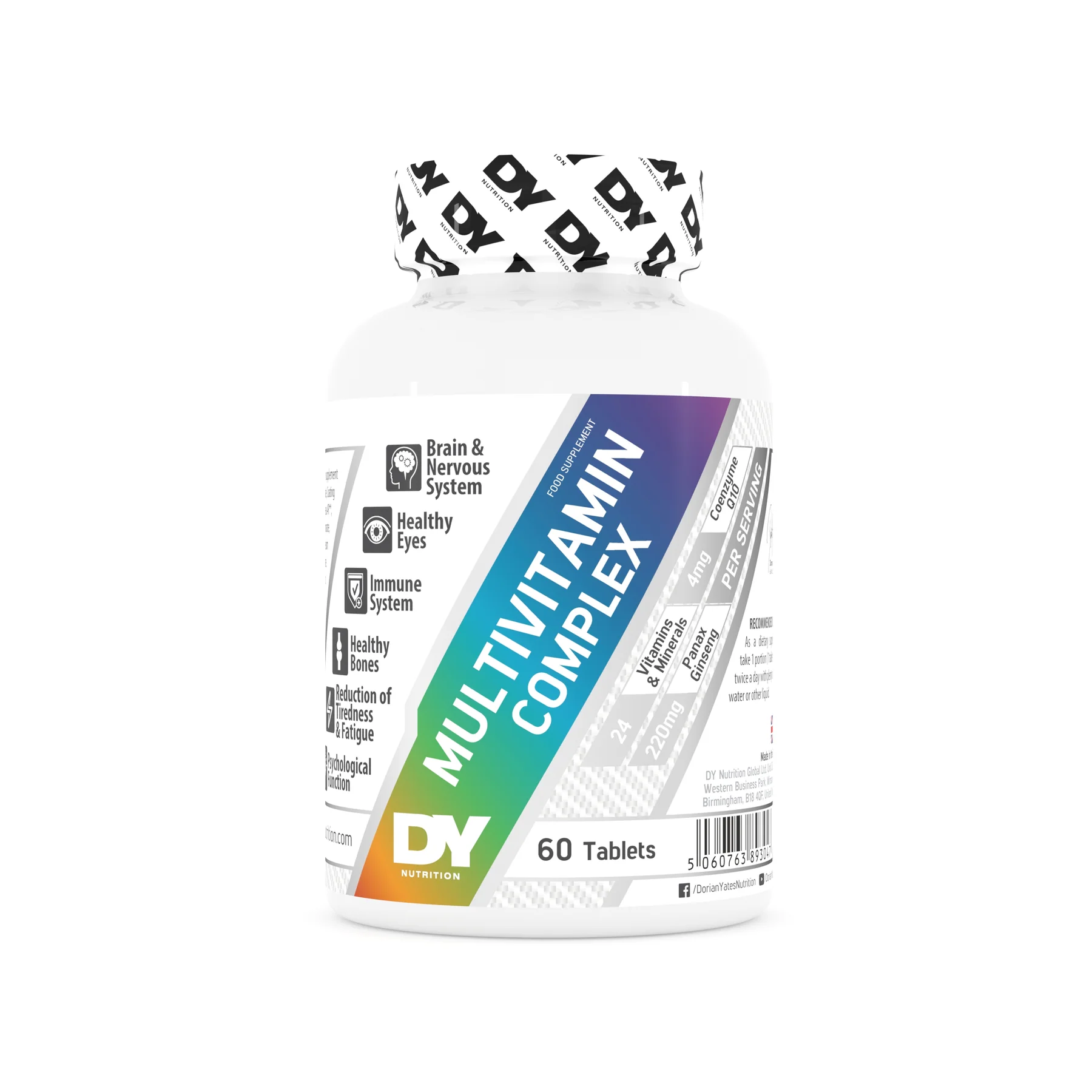 Vitamina E - Complex de vitamine, DY Nutrition, Multivitamin Complex, 60 de tablete