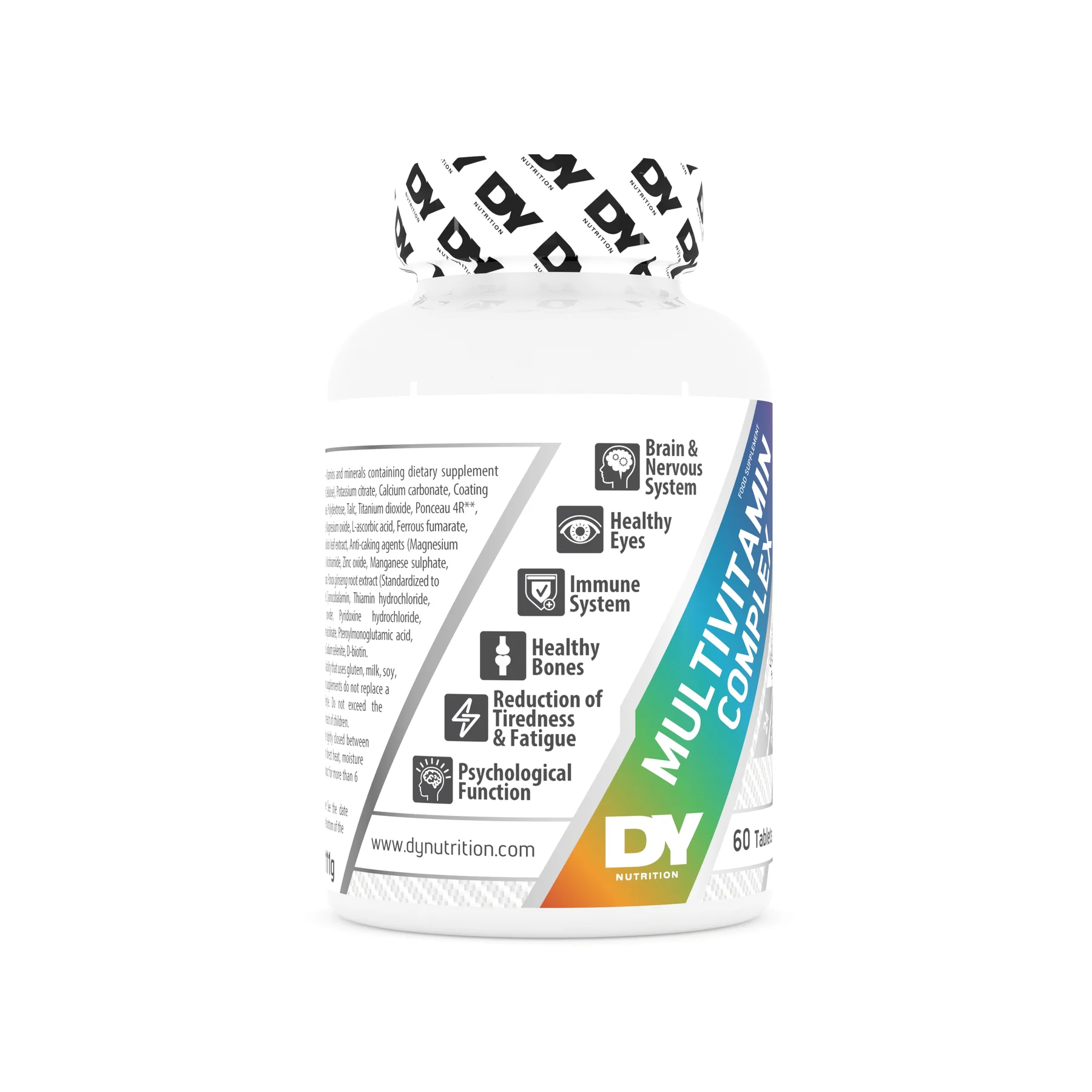Complex de vitamine, DY Nutrition, Multivitamin Complex, 60 de tablete [4]