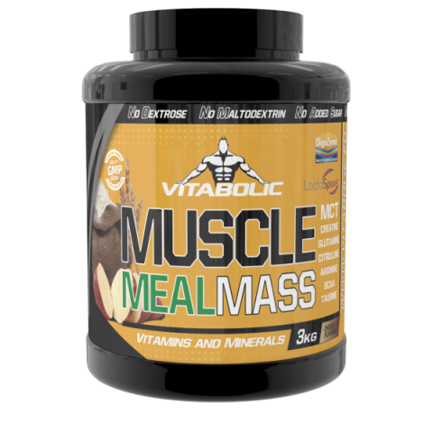 Inlocuitor de masa, Vitabolic, Muscle Meal Mass, 3kg, pudra proteica [2]