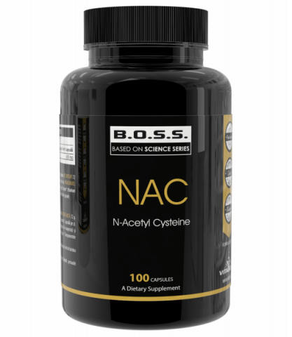 Anti-Aging - N-Acetil-L-Cisteina, Vitabolic, NAC, 100 de capsule