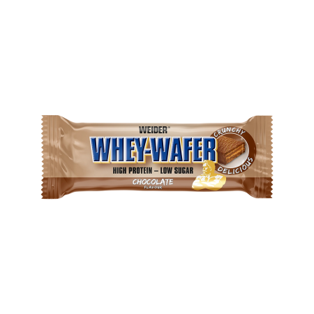 Nutritie sportiva - Napolitana proteica, Weider, 32% Whey-Wafer Bar, 35 de grame