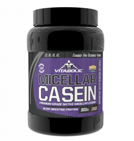 Blend proteic - Cazeina micelara, Vitabolic, Micellar Casein, 900 de grame, pudra proteica