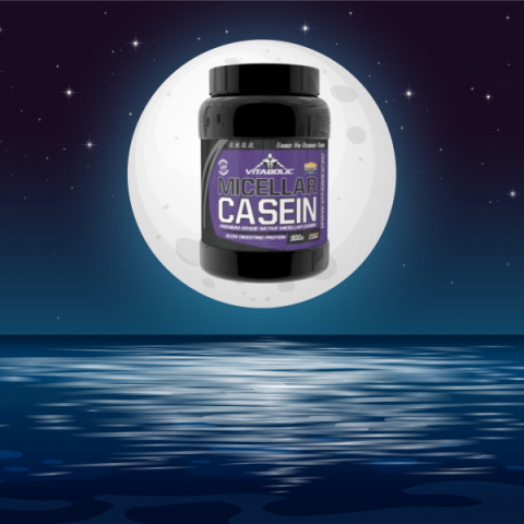 Cazeina micelara, Vitabolic, Micellar Casein, 900 de grame, pudra proteica [3]