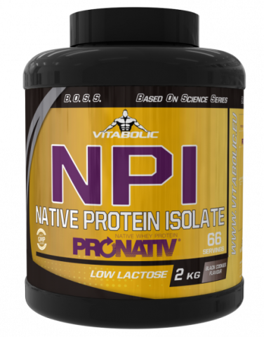 Proteina - Izolat proteic, Vitabolic, NPI Pronativ, 2Kg, pudra proteica