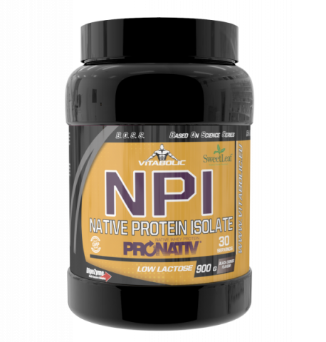 Proteina - Izolat proteic, Vitabolic, NPI Pronativ, 900 de grame, pudra proteica