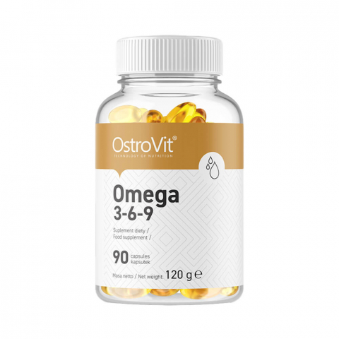 Omega 3 - Omega 3-6-9, Ostrovit, 90 de capsule