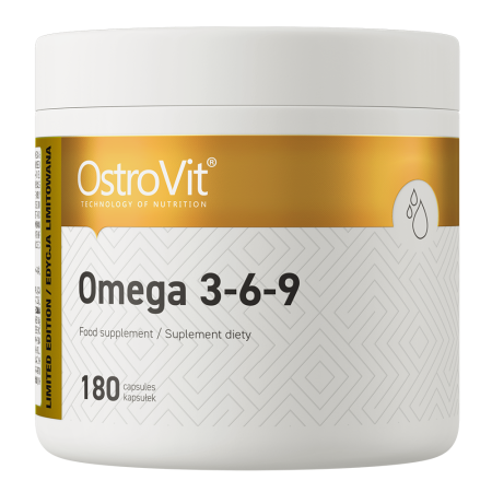 Omega 3 & Acizi grasi - Omega 3-6-9, Ostrovit, 180 de capsule
