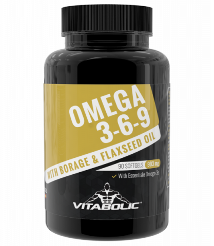 Omega 3 - Omega 3-6-9, Vitabolic, 90 de capsule moi