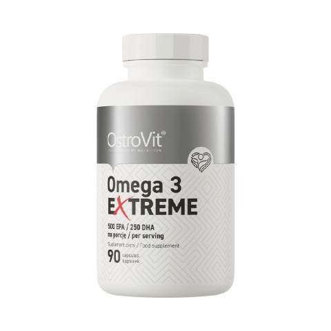 Omega 3 - Omega 3, Ostrovit, Extreme 1000mg, 90 de capsule moi