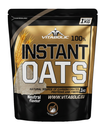 Goodies & Snacks - Ovaz instant, Vitabolic, Instant Oats, 1kg, pudra