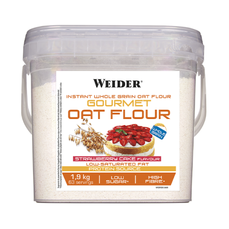 Promotii - Ovaz instant, Weider, Gourmet Oat Flour, 1.9kg, pudra
